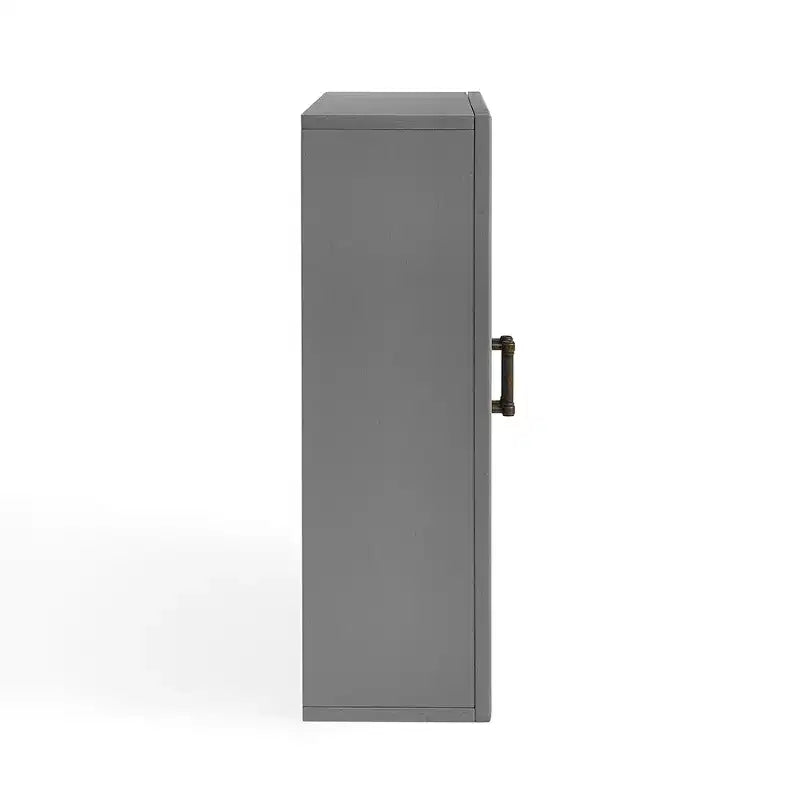 Wand-Dekoschrank Grau