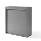 Wand-Dekoschrank Grau