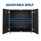 Metall-Druckerständer mit Ablage, Rollbarer Aktenschrank
