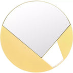 Essa Mirror - 16 x 16 - MRR8007 - Gold - Safavieh