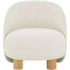 Gracelyn Boucle Accent Chair - SFV5123 - Ivory/Natural - Safavieh Couture