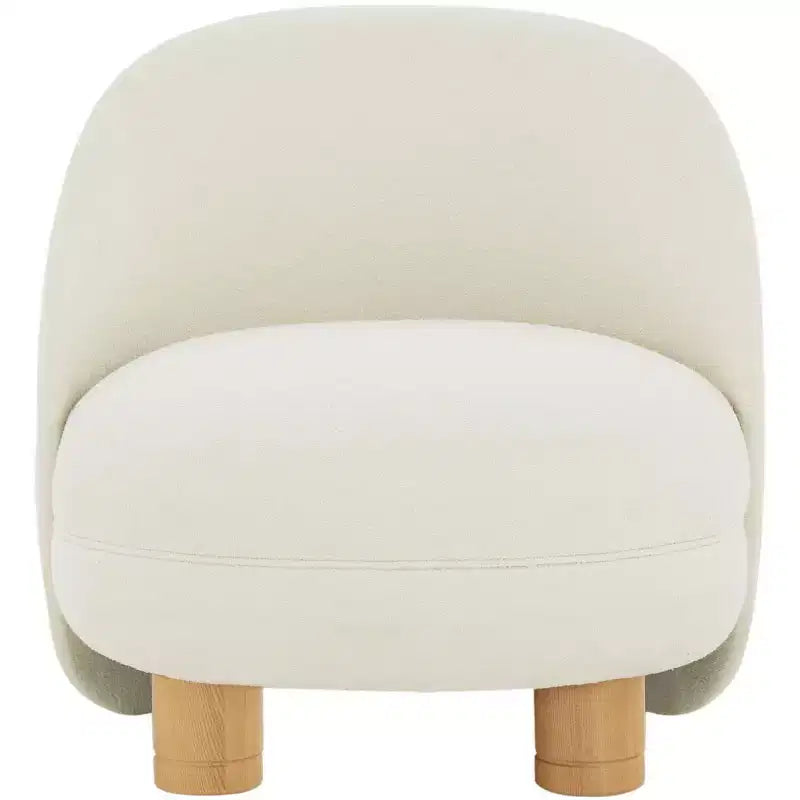 Gracelyn Boucle Accent Chair - SFV5123 - Ivory/Natural - Safavieh Couture
