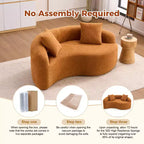 66,9" Chenille Zweisitzer-Sofa