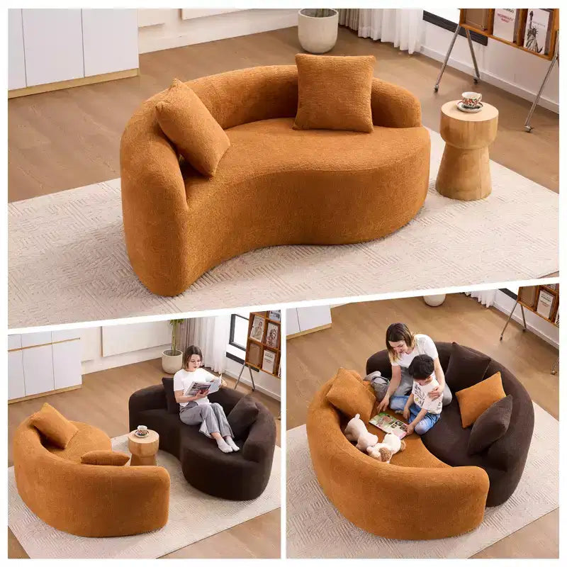 66,9" Chenille Zweisitzer-Sofa