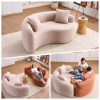 66,9" Chenille Zweisitzer-Sofa