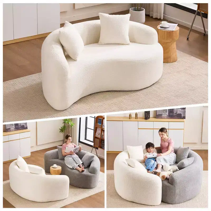 66,9" Chenille Zweisitzer-Sofa