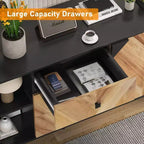55.1" Moderner Aufbewahrungsschrank, Sideboard-Buffet mit Schubladen und Türen, Akzentschrank für Esszimmer, Flur