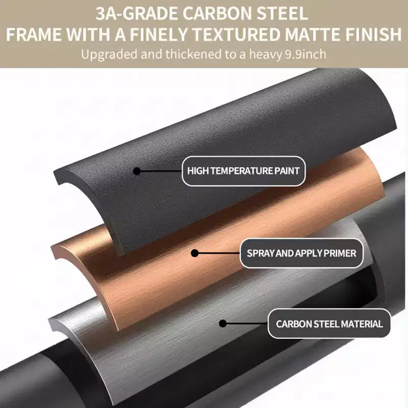 Moderner Schaukelstuhl aus Rattan und Metall mit Kissen