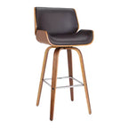26" Armen Living Tyler Swivel Counter Height Barstool