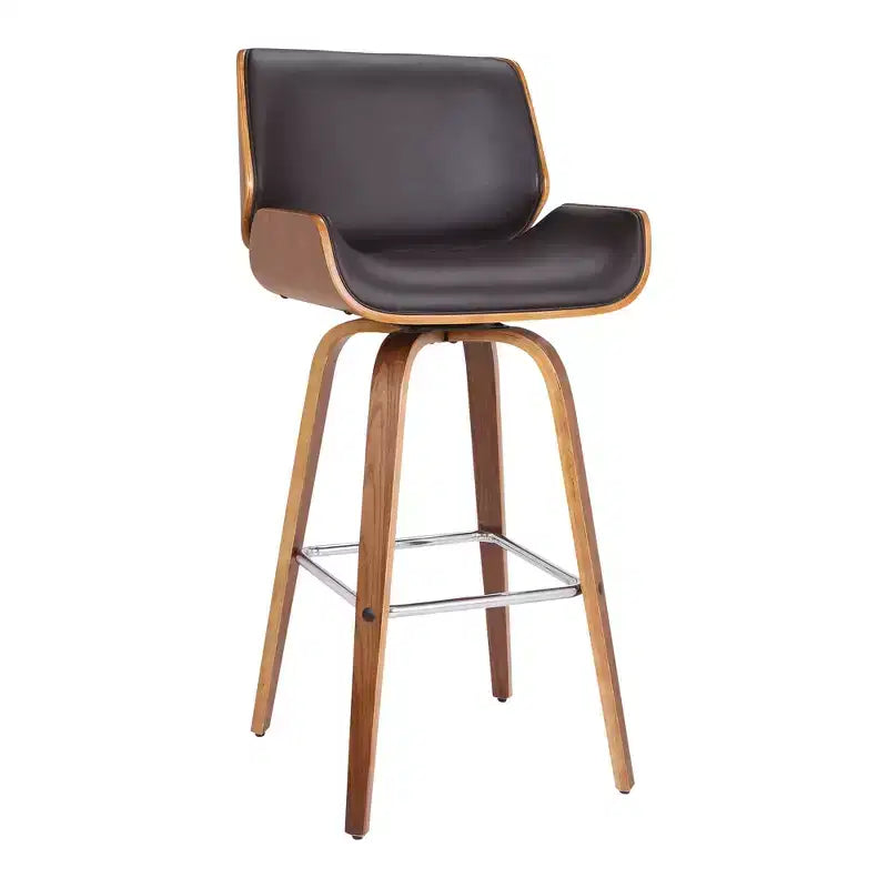 26" Armen Living Tyler Swivel Counter Height Barstool
