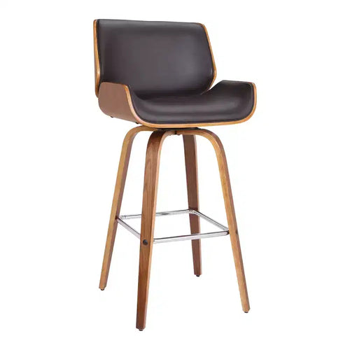 26" Armen Living Tyler Swivel Counter Height Barstool
