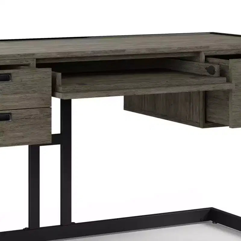 Schreibtisch Used Look Grau
