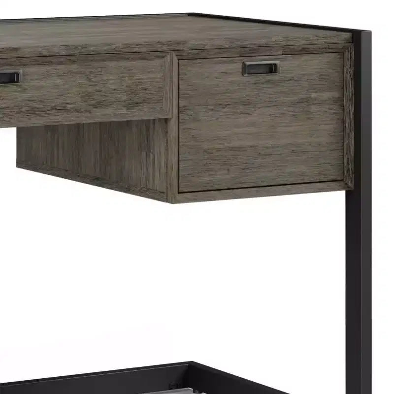 Schreibtisch Used Look Grau