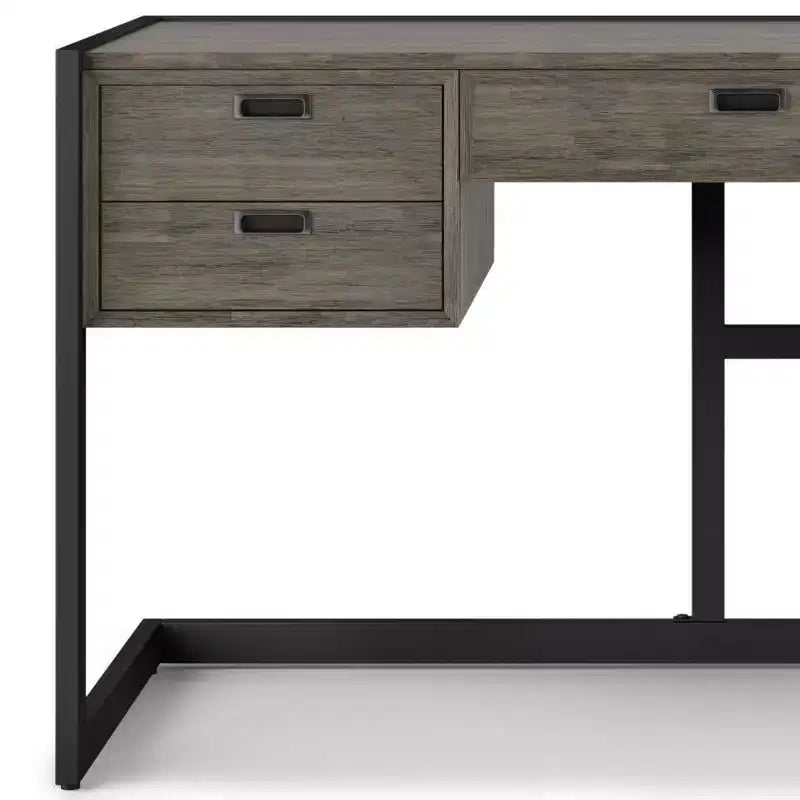 Schreibtisch Used Look Grau