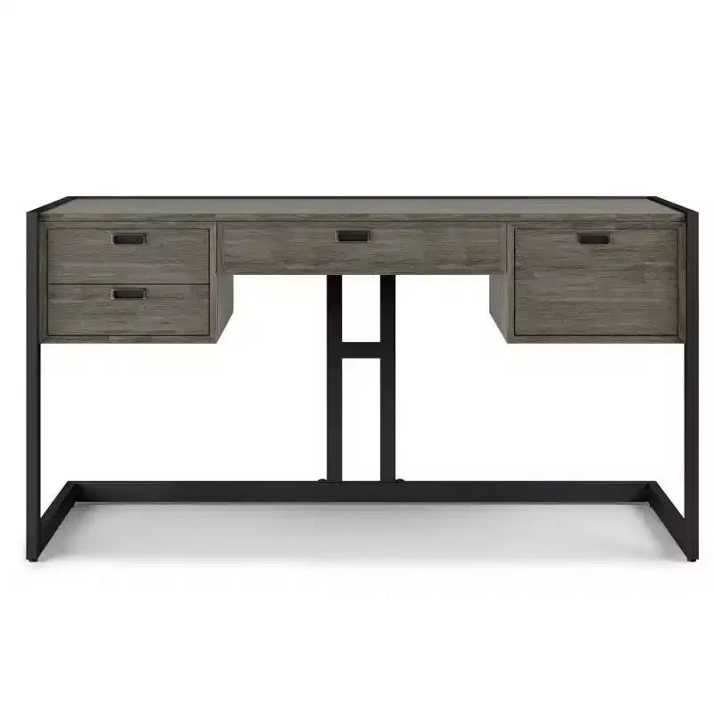 Schreibtisch Used Look Grau