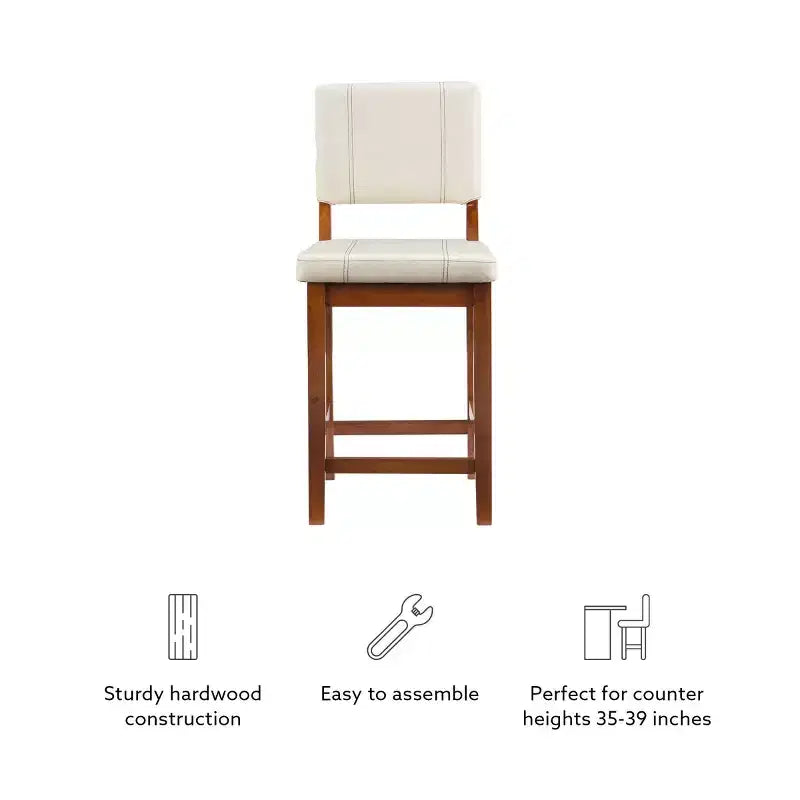 24" Barhocker mit Thekenhöhe