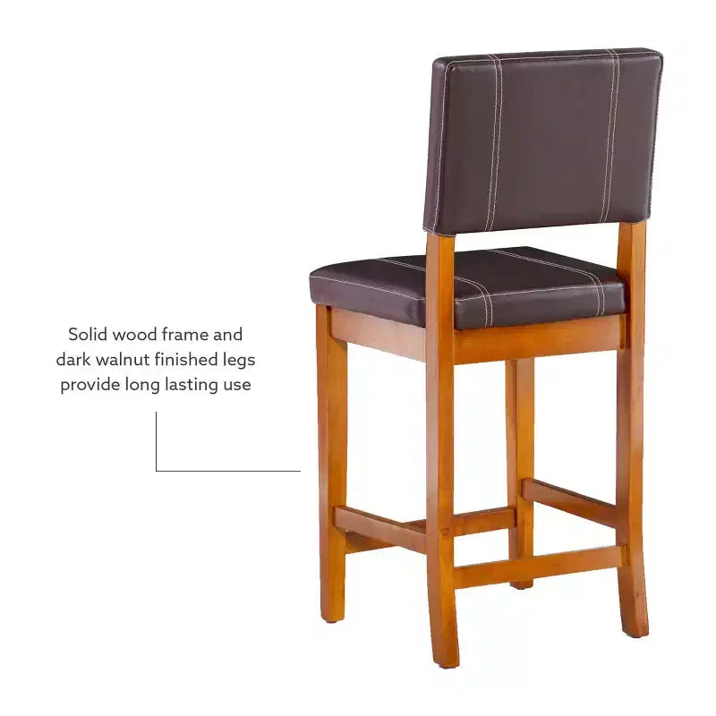 24" Barhocker mit Thekenhöhe