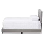 Modernes Polsterbett aus Stoff