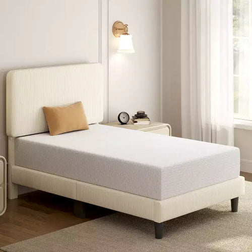 Yaheetech 10 Gel Memory Foam Mattress with Green Tea Scent, Cooling Tech, 3 Foam Layers