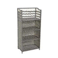 Woven Accent Shelf Rattan