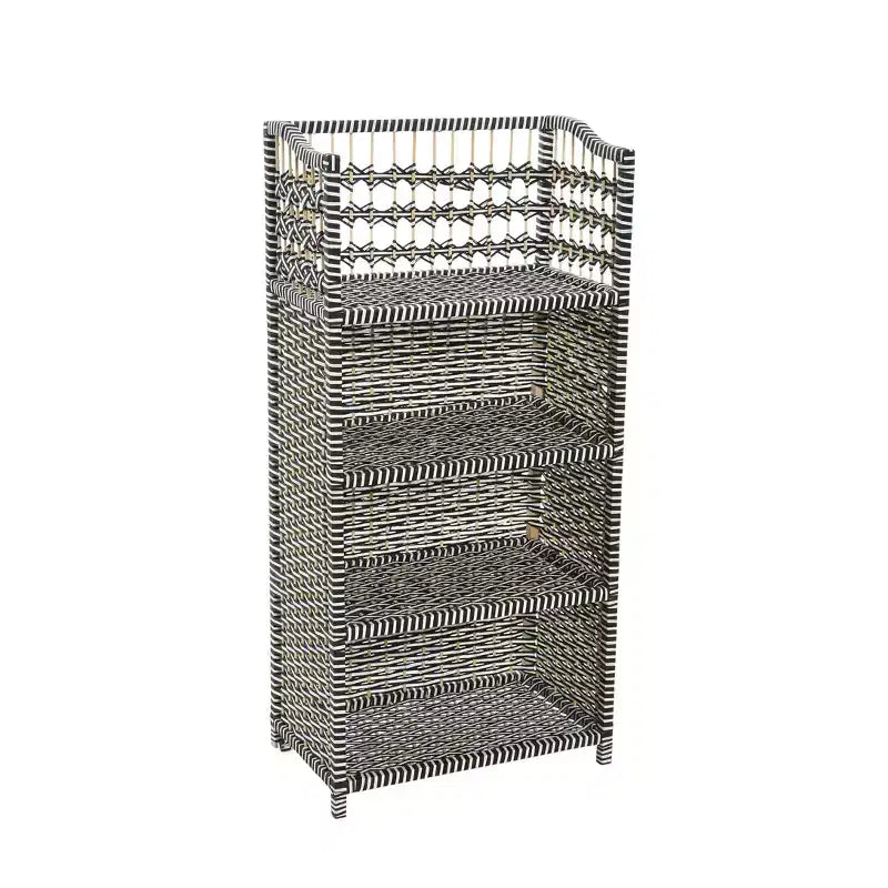 Woven Accent Shelf Rattan